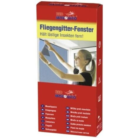 Mosquitera para Ventanas 1 Pieza 130x150cm (Incluye Velcro)