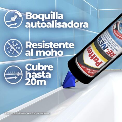 Silicona re-new cartucho blanco 280 ml
