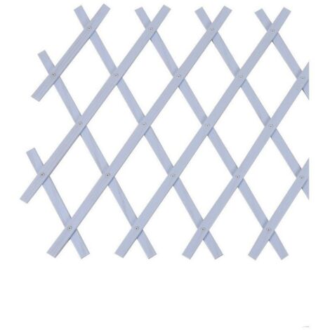 Celosia de plastico 1x2m color blanco perfil de listones 22x6mm (1/3)
