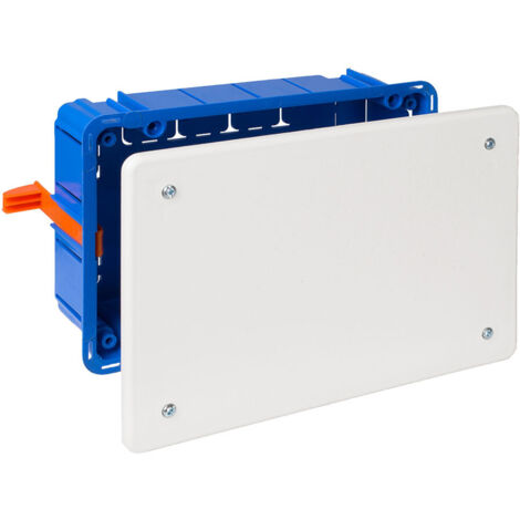 Caja de conexion de empotrar en tabique hueco 164x106x47mm solera 5363gw