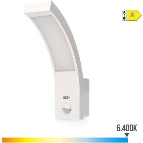 Aplique de Pared EDM 32536 Polipropileno A B 10 W 750 Lm Blanco Exterior (6400 K) (1/10)