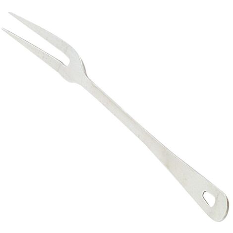 Tenedor 2 puntas inox, 35 cm (1/2)