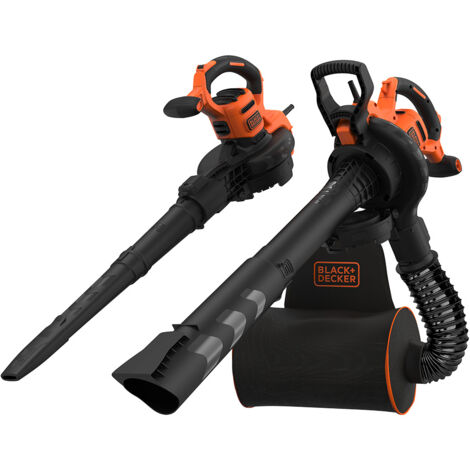 BLACK+DECKER BEBLV300-QS Aspiradora de mochila 3000W 3EN1 con soplador/triturador