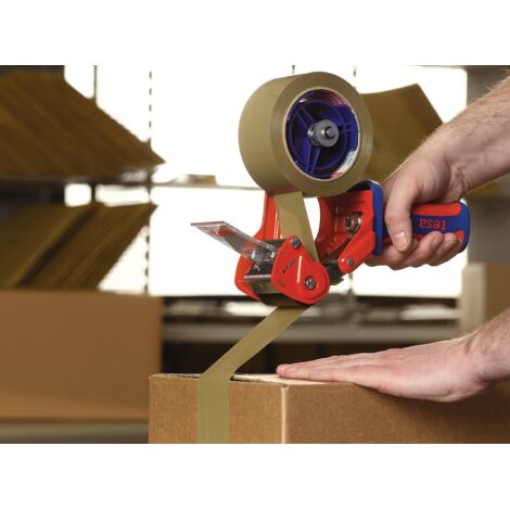 Dispensador de Cinta de Embalaje con 2 Rollos Ref 47072 Cinta 57455 Tesa