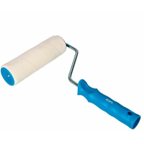 Rodillo profesional de lana 22cm pelo corto especial para barnices y pinturas para suelos. edm (1/3)