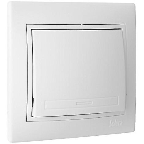 PULSADOR CAMPANA 10A 250V S.EUROPA SOLERA ERP03U