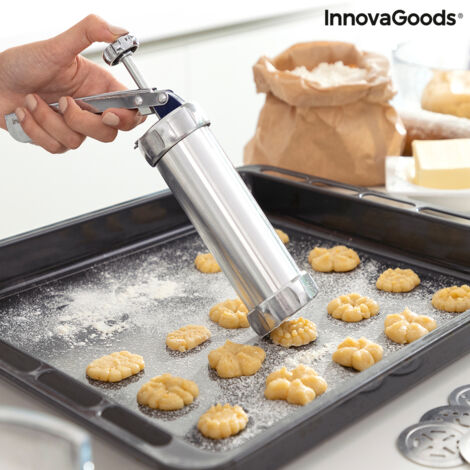 MÁQUINA PARA HACER GALLETAS Y MANGA PASTELERA 2 EN 1 PREKIES V0103383 INNOVAGOODS (1/5)