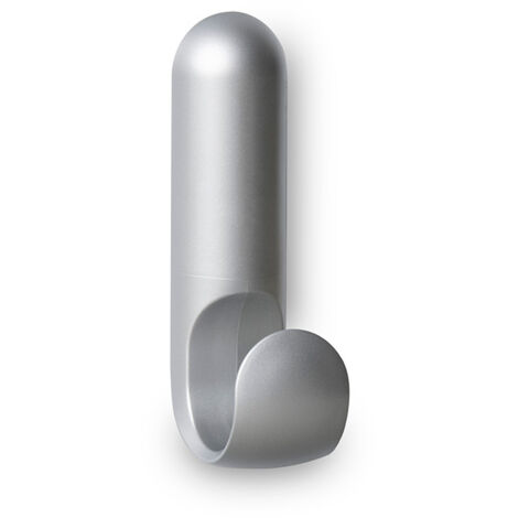 Colgador adhesivo atlas cromo mate (1/2)