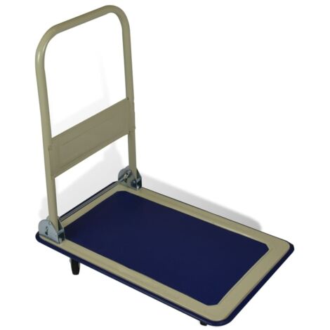 Carretilla metálica plegable con ruedas, max. 150kg, 82x48x73cm  99997 (1/4)