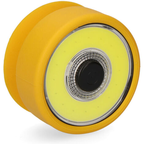 LINTERNA LED COB 2W CON IMAN Y VENTOSA. 3xAAA (PILAS INCLUIDAS) EDM (1/6)