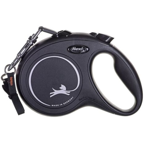 Correa para Perro Flexi New Classic 5m Negro Talla L black