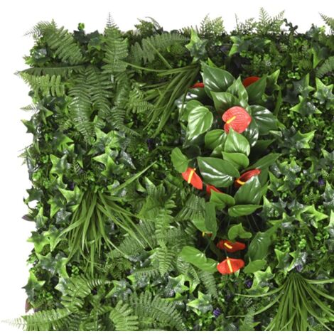 Jardin vertical tropical 100 x 100 cm caja 6 unidades