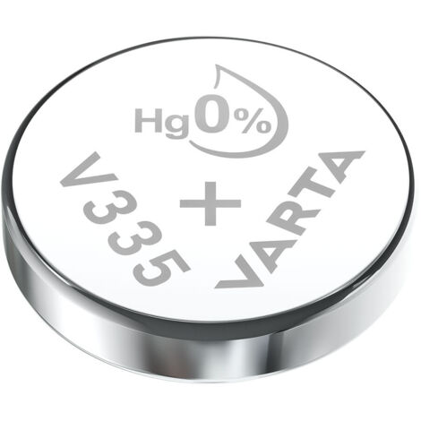 Pila Botón Silver 100mAh Ø5.8x1.25mm SR512SW V335 Varta (1/3)