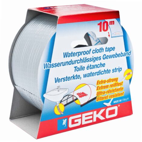 Cinta Americana Polietileno Malla Fibra Algodón 50mmx10m Exterior Adhesivo Termofusible USA (1/2)