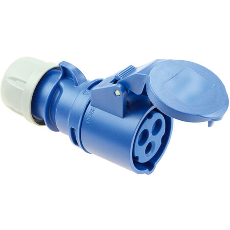 BASE CETAC 2 P+T AZUL 32A (RETRACTILADO) SOLERA 903133A (1/2)