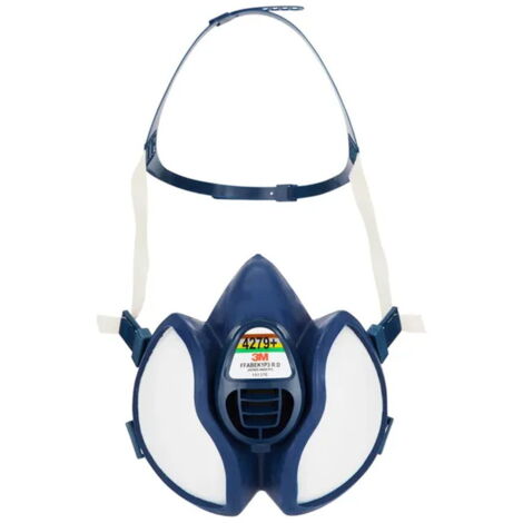La mascarilla 3Mâ¢ 4279+ con filtros integrados es una mascarilla de media cara reutilizable que se puede usar hasta que se sature, se obstruya o se