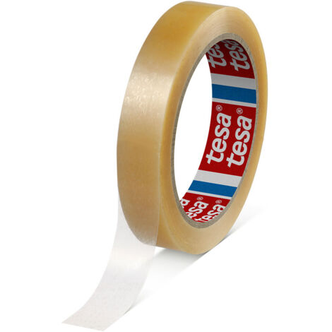 Cinta de embalaje tesa film pvc transparente 4204 66m x 19mm (1/2)
