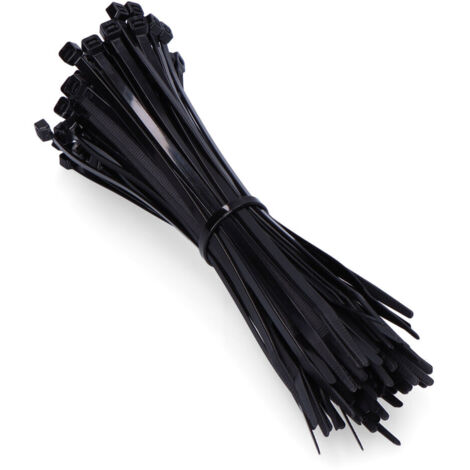 Bridas negras 203x4,6mm (bolsa 100 unid.) nylon alta calidad (1/3)