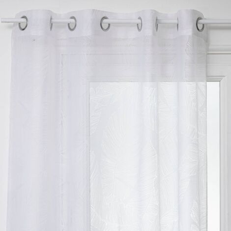 Cortina Devo - blanca - 140x240 cm - Atmosphera créateur d'intérieur
