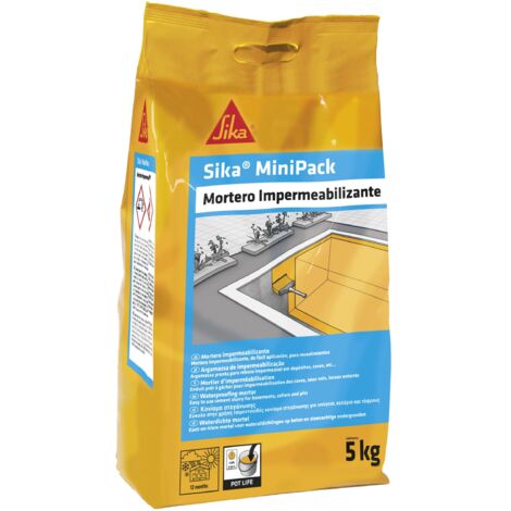 Sikaminipack mortero de impermeabilización 5 kg