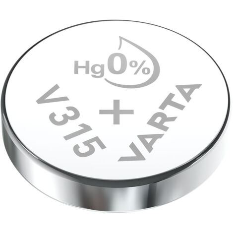 Pila Botón Silver 1.55V Ø7.9x1.68mm SR67 V315 Varta