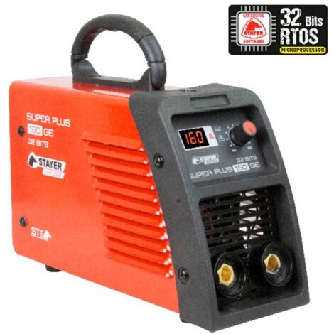 Soldador INVERTER MMA STAYER SUPER PLUS 160 GE K (1/5)