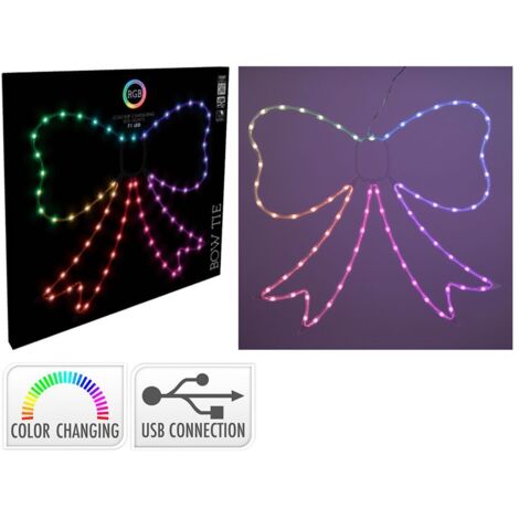 Lazo con 71 led rgb (1/2)