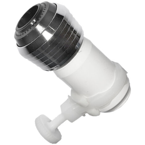 ATOMIZADOR DE GRIFO. 2 FUNCIONES. CON ABRAZADERA. 8cm (ENVASADO)