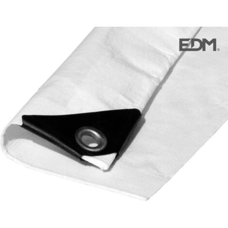 TOLDO 4x5m DOBLE CARA. COLOR BLANCO. DENSIDAD 90g/m² EDM