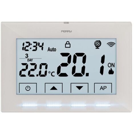 Cronotermostato wifi a 230v blanco 1tx cr029wifi perry