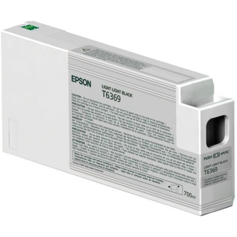Cartucho de Tinta Original Epson C13T636900 Negro Gris (1/3)