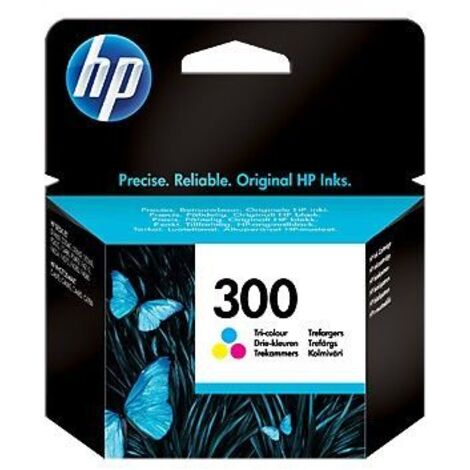 Cartucho de Tinta Original HP 300 Multicolor Amarillo Magenta (1/2)
