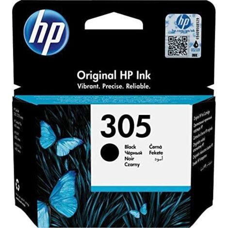 Cartucho de Tinta Original HP nº305/ Negro