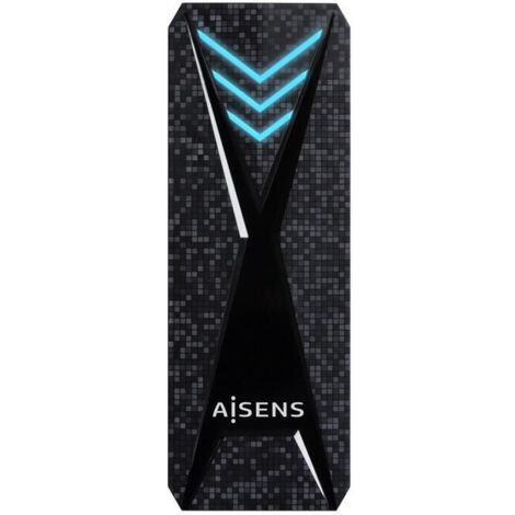 Carcasa para Disco Duro Aisens ASM2-RGB013B Negro (1/4)