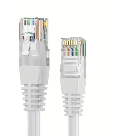 Cable de red UTP CAT6a 2 M Blanco