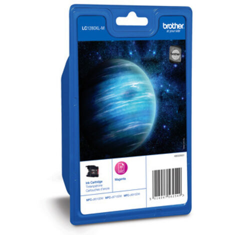 Cartucho de Tinta Original Brother LC1280XL Magenta (1/2)
