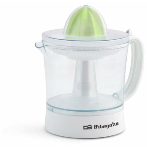 Exprimidor ORBEGOZO EP 2210 25W, REF 16988, Verde, Transparent