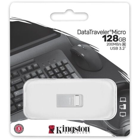 128GB DTMICRO 200MB/S METAL USB 3.2 (1/2)
