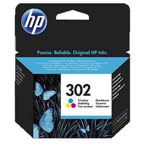 Cartucho de Tinta Original HP F6U65AE Tricolor Amarillo Cian Magenta Cian/Magenta/Amarillo