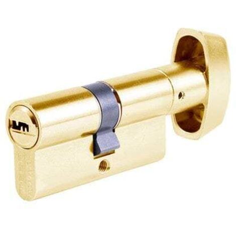 Cilindro de seguridad T60 Tesa Niquel leva corta30x4030x40 Niquel leva corta