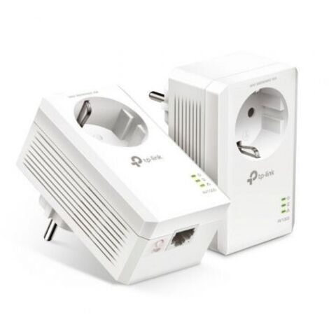 Adaptador Powerline TPLink AV1000 1000Mbps/ Alcance 300m/ Pack de 2