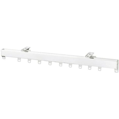 RIEL CHYC riel aluminio p950 sin cordon 3.0 metros blanco , Riel aluminio P950 sin cordon - Color blanco- Medidas: 3.0 metros- No incluye cordon.- Ideal pa