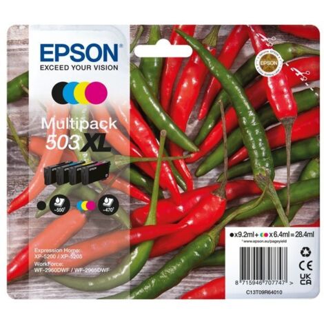 MULTIPACK 4-COLOURS 503XL INK (1/2)
