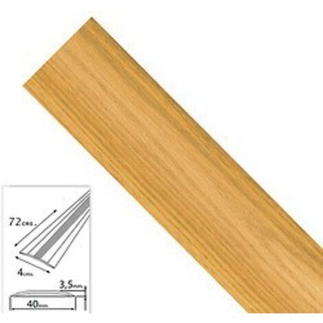 WOLFPACK LINEA PROFESIONAL tapajuntas adhesivo para moquetas metal roble 82,0 cm.