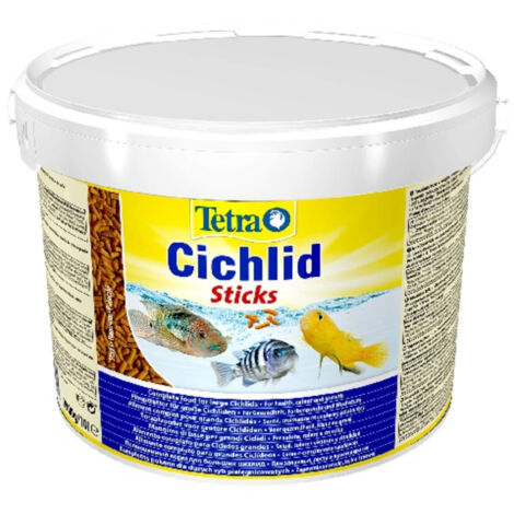 Tetra Cichlid Sticks alimento para peces marrón 2,9 kg