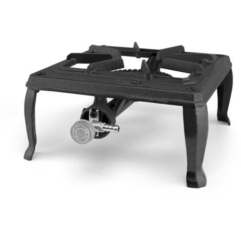 Orbegozo hornillo de gas FO 6100, cuerpo en hierro fundido, uso exterior