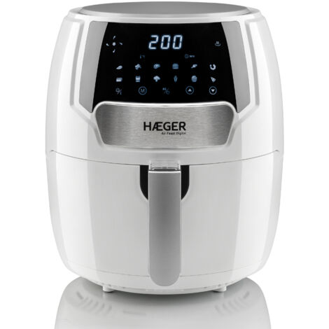Haeger AF-D42.007A freidora Sencillo 4,2 L 1500 W Freidora de aire caliente Blanco