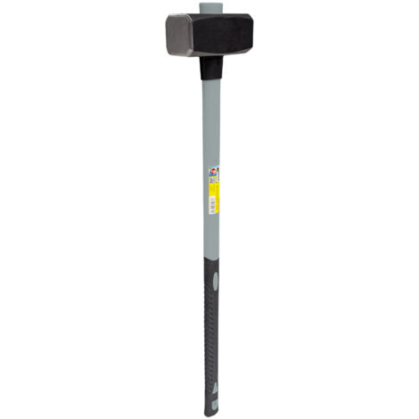 Maza Con Mango Fibra Vidrio 6 Kg. Cabeza Forjada, Con Anillo Anti Vibración, Maza / Porro (1/4)