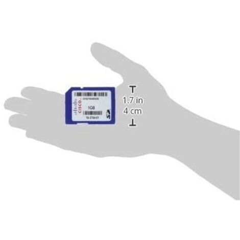 Cisco - Tarjeta de memoria flash - 1 GB - SD - para Industrial Ethernet 2000 Series, 3010 Series (1/3)