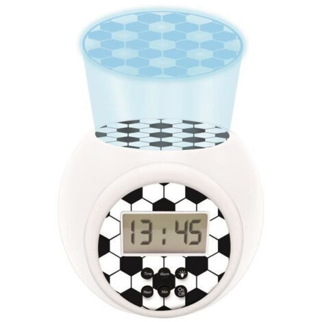 Reloj despertador con proyector edición fútbol función temporizador LEXIBOOK (1/5)